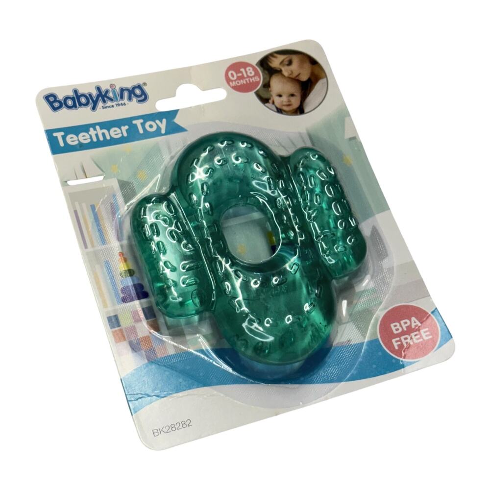 Babyking Cactus Water Teether BPA Free 0-18 Months New Sealed - Picture 3 of 6